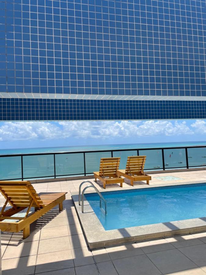 Apartamento Orla Pajucara Apartment มาเซโอ ภายนอก รูปภาพ